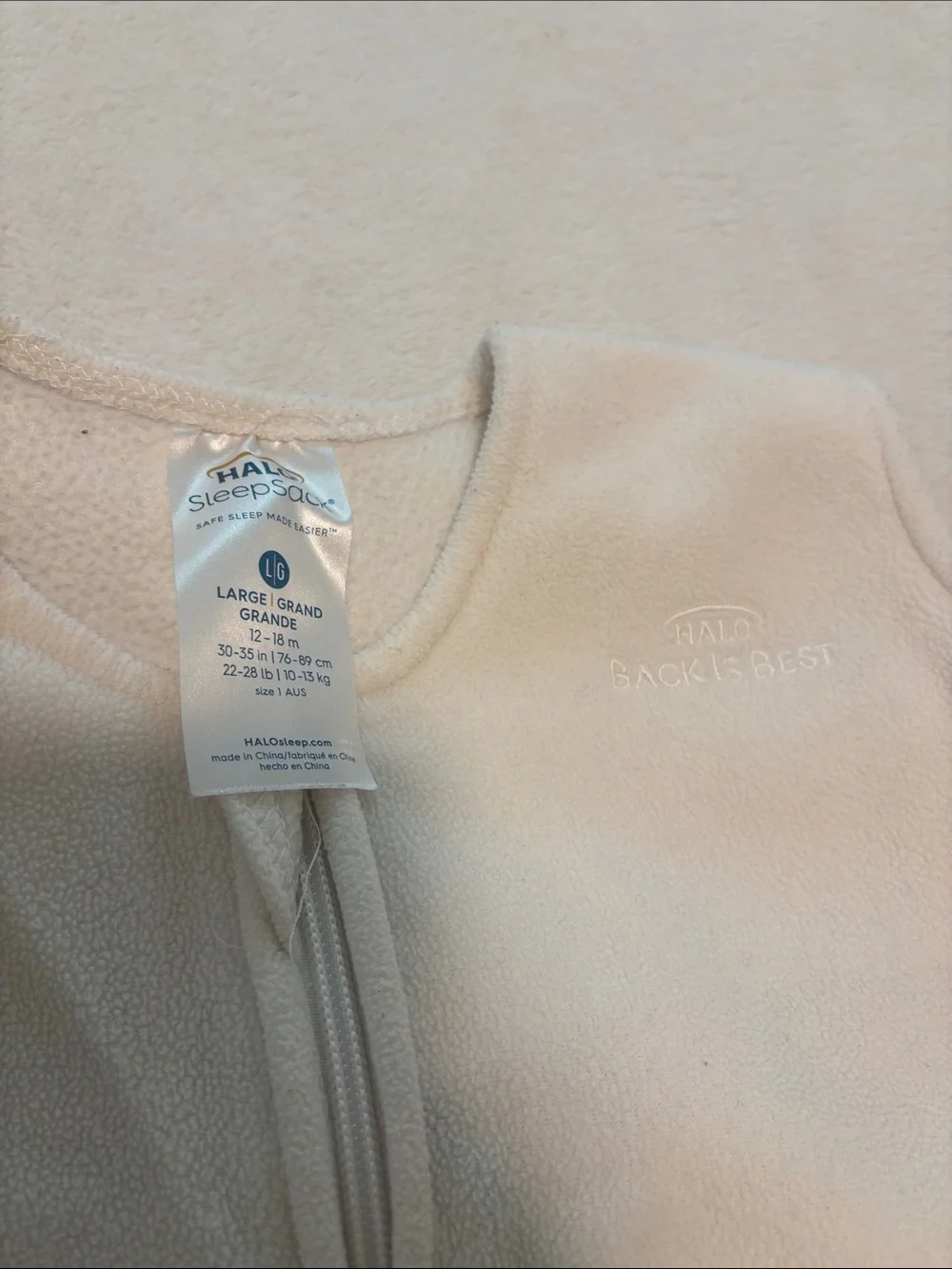 Halo sleepsack bundle size L (12-18 months)